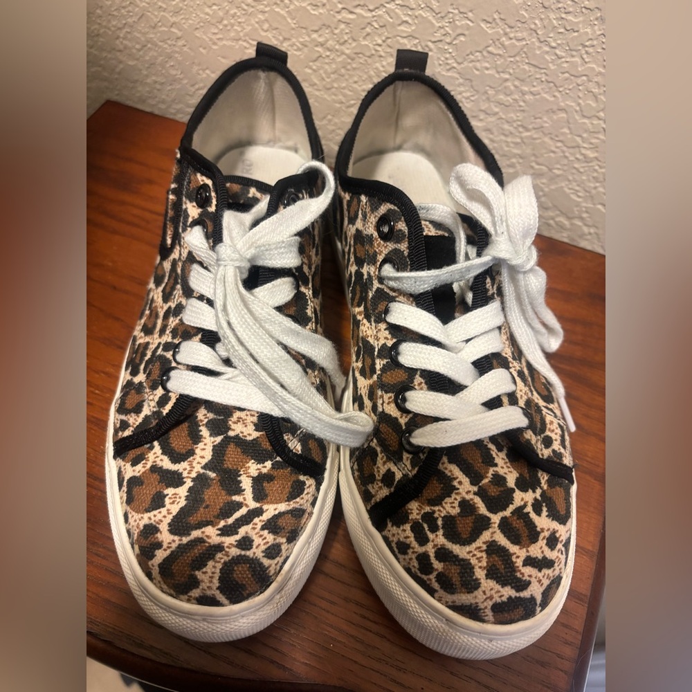 Leopard Print Women's Sneakers